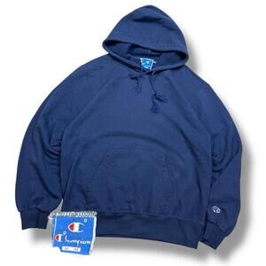 Champion Navy Blue Pullover Hoodie